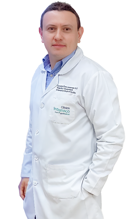 Dr. Juan David Parra Hernández, ortopedista especialista en rodilla en Clínica Imbanaco
