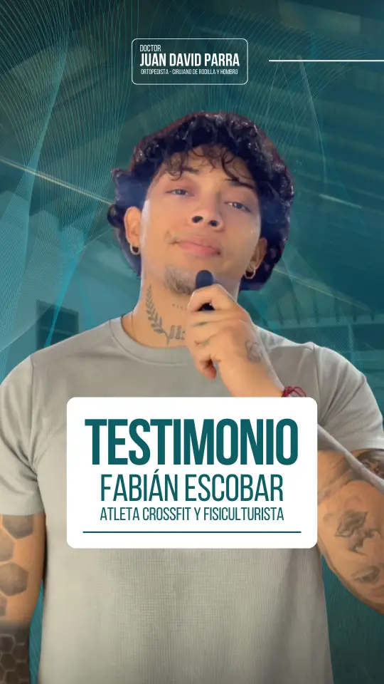 Testimonio de Fabián Escobar, paciente del Dr. Juan David Parra